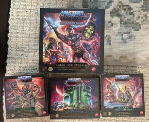 Masters Of The Universe - Clash for Eternia Masters of the Universe Board Game Bundle