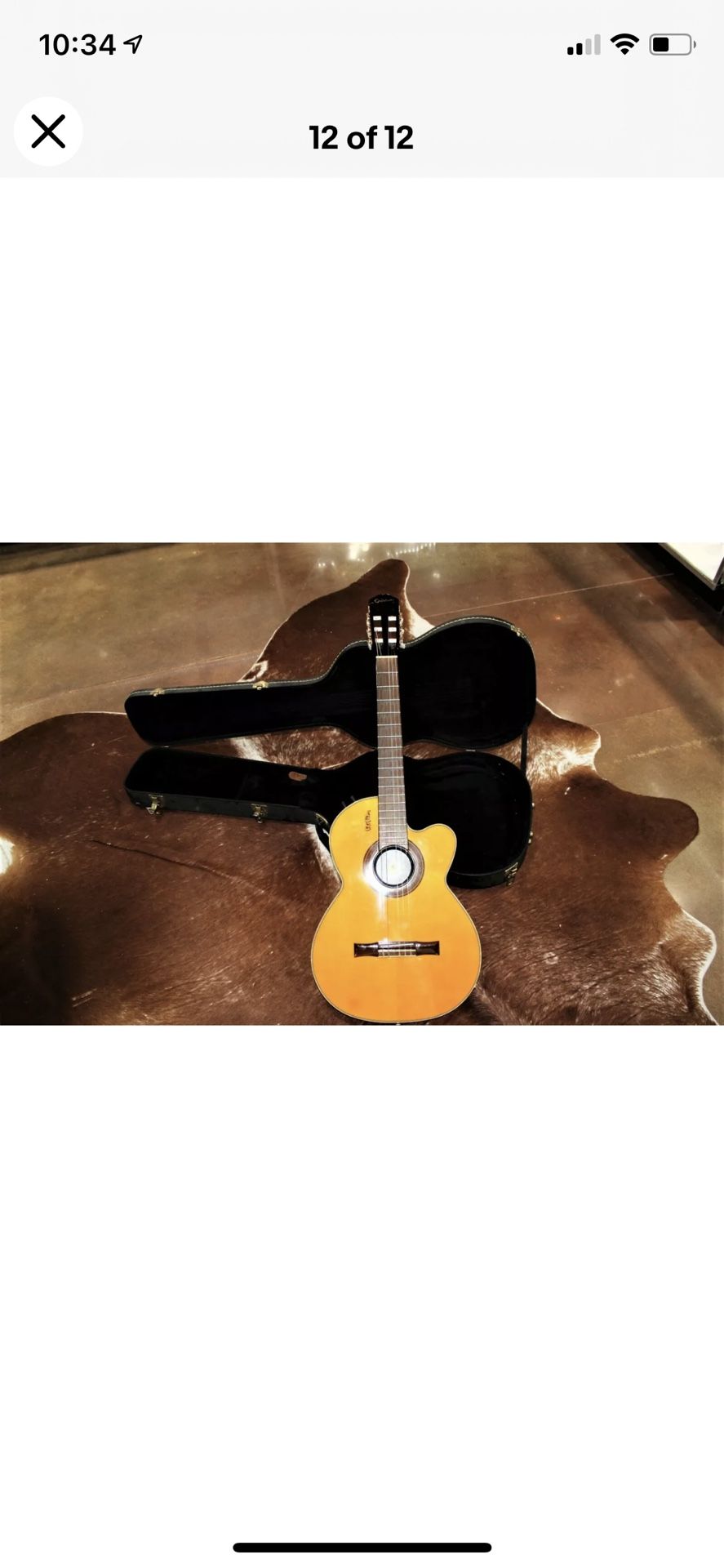 Epiphone Chet Atkins SST Electric Guitar With Case