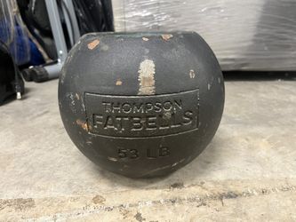 Thompson Fatbells 53 lb Kettlebell - Russian Style