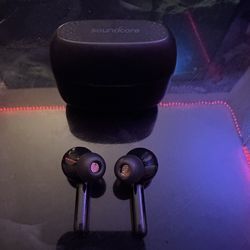 Anker Black Airpods Wireless Headphones Earbuds