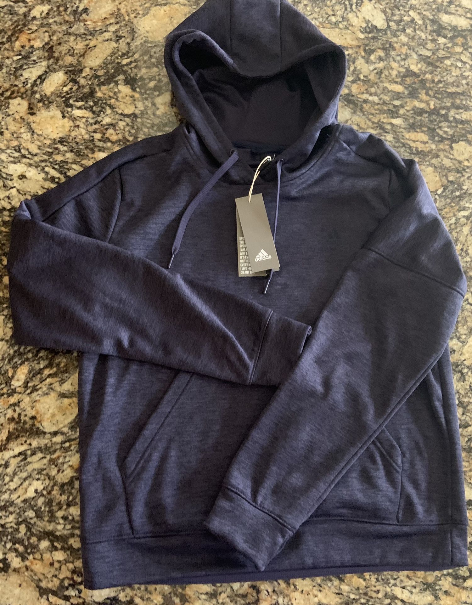 NEW Adidas Navy Blue Jacket/hoodie Size L