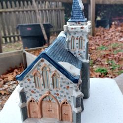 Vintage Porcelain Christmas Church
