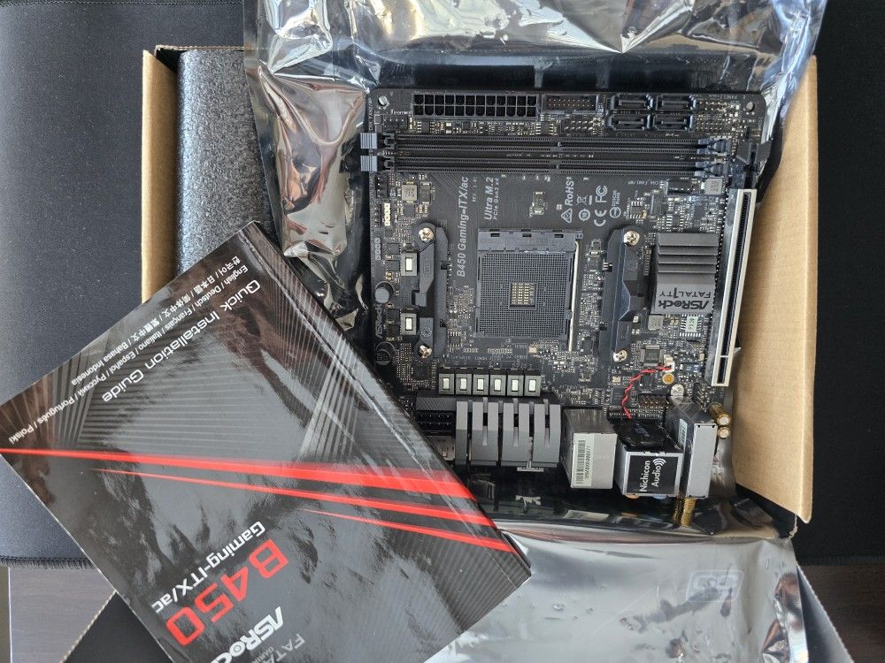 ITX B450i, 2700X, 16gb Ram Bundle