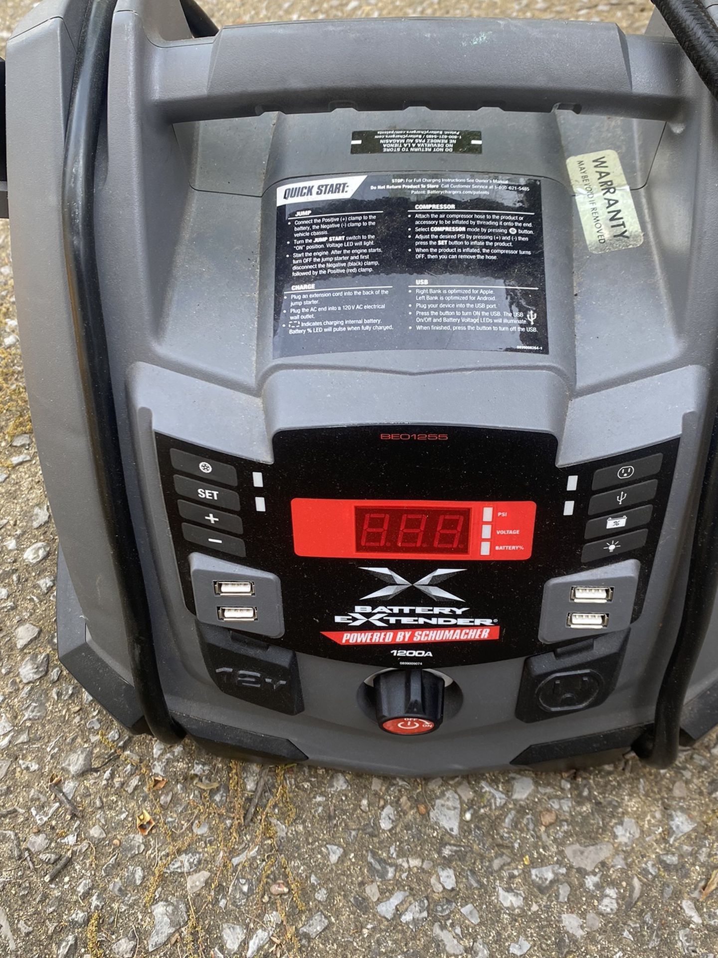 Schumacher Eletric Battery Extender 12