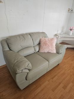 Sofa loveseat and ottoman