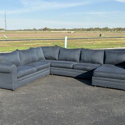 Navy Blue Sectional