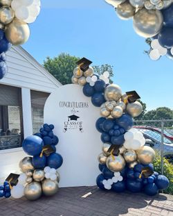 Grad balloon decor