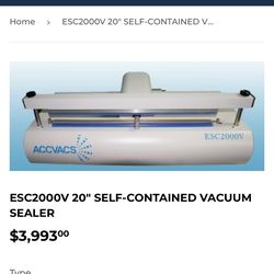Self Contained Vacuum Sealer Commercial