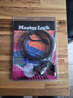 Master Lock for Notebook Laptops