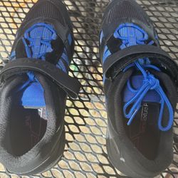 GIANT SOJOURN 1 MENS CYCLING SHOE NEW BLACK/BLUE 8 AND 9 SIZES AVALIBLE