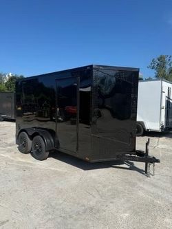 Hook & Line 6 x 12 Enclosed Trailer 7k