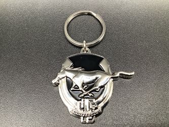 Ford MUSTANG 45 YEAR ANNIVERSARY LIMITED EDITION KEY CHAIN Metal