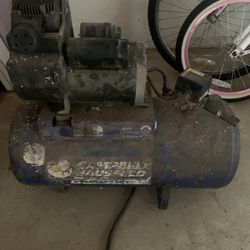 CAMPBELL HAUSFELD 4HP 13 GALLON 125MAX PSI AIR COMPRESSOR Read Description 