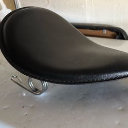 Custom Springer Motorcycle  Seat