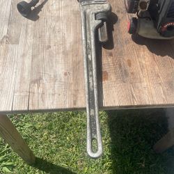 Wisdom 24” Aluminum Pipe Wrench 