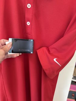 Nike Golff stay dry red polos two medium size with tags retail price over $111