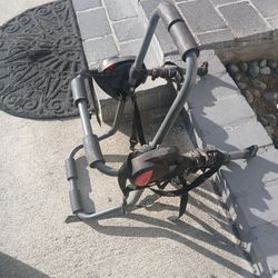 Bike Rack Holds Two Bikes