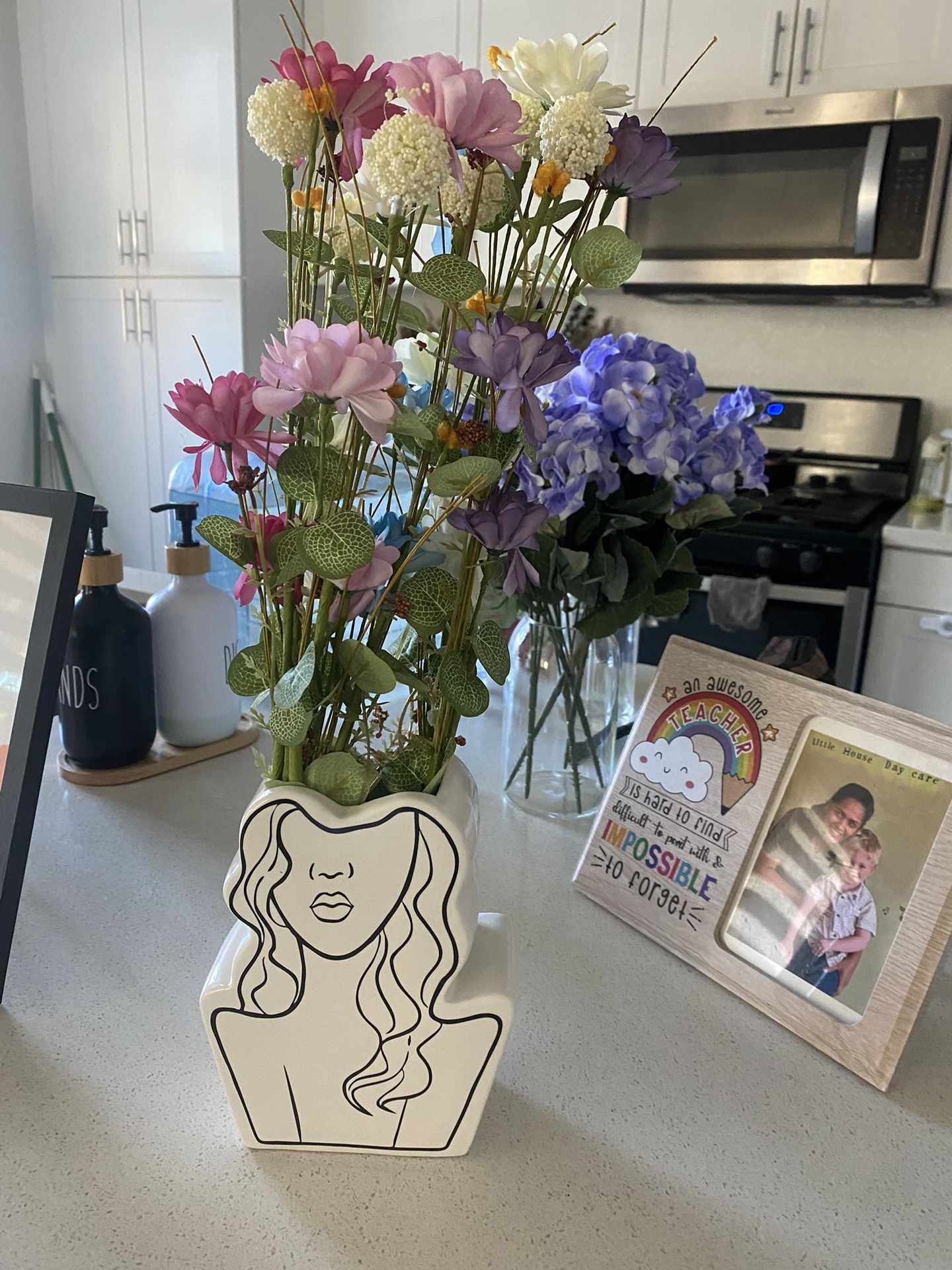 Artificial Flowers And Vases