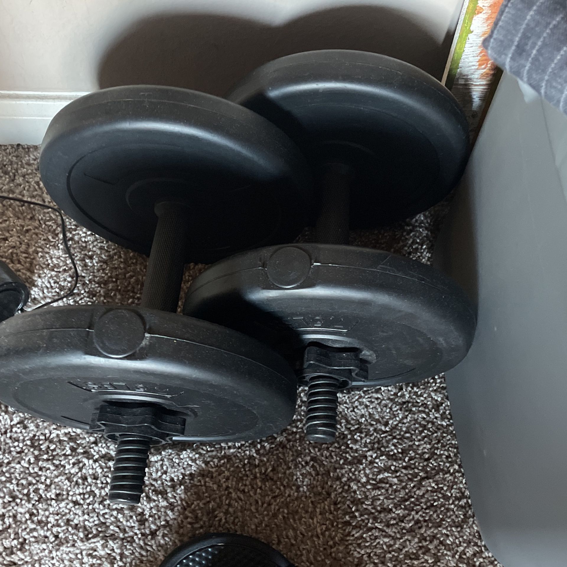 Weights With Four Weight Attachments