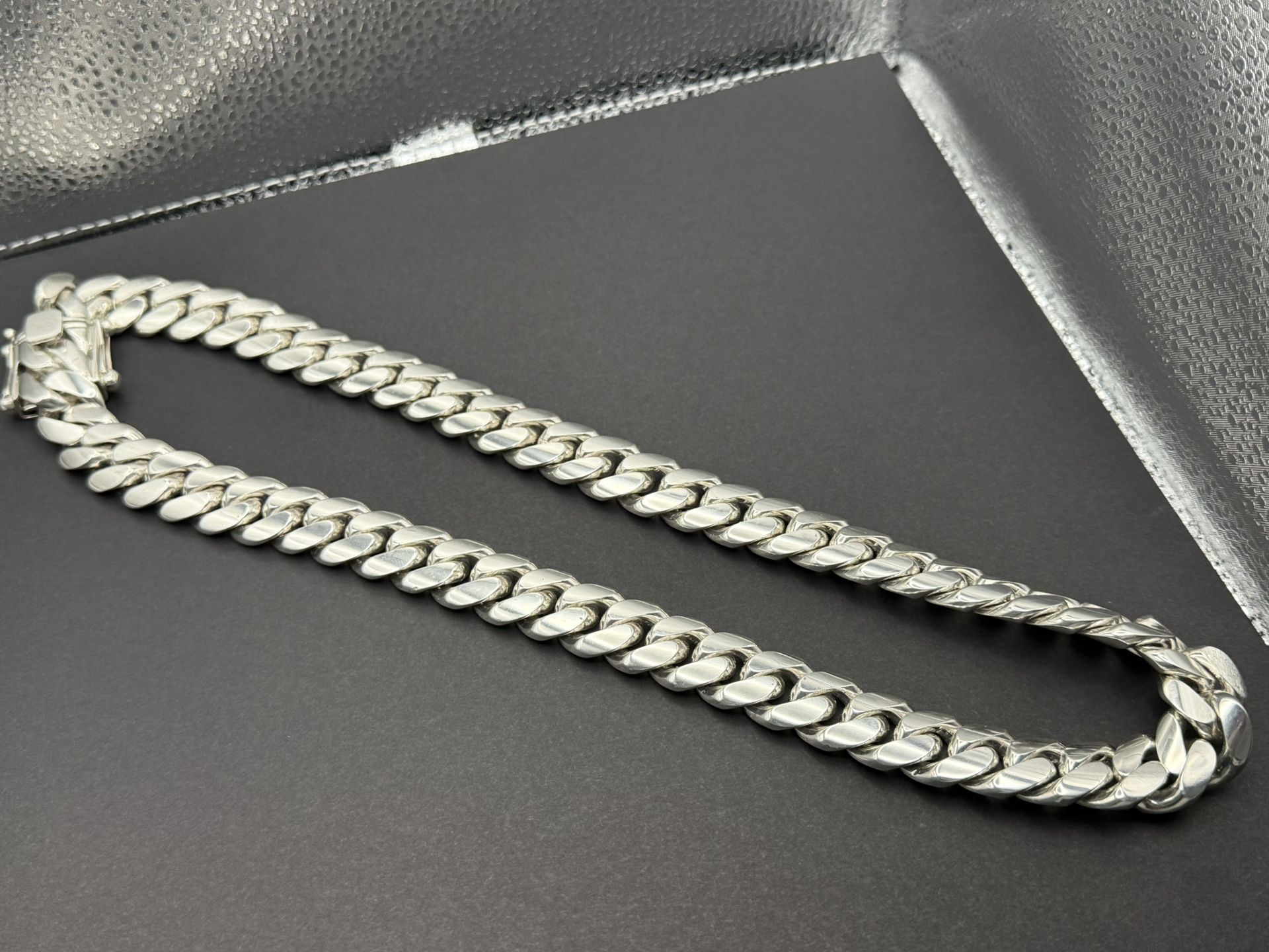 999 Pure Silver Cuban Link Chain