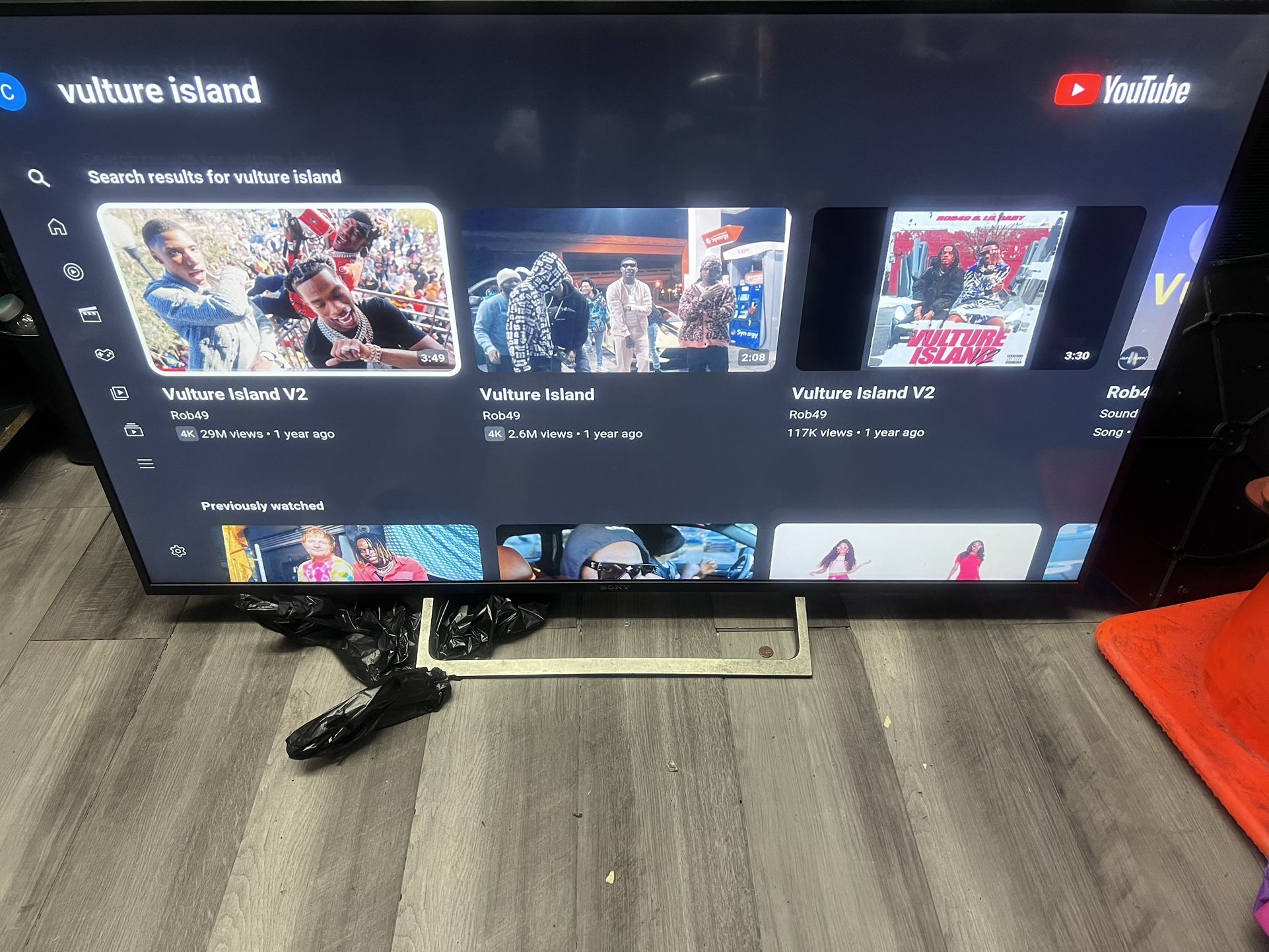 Sony 55 Inch 4k Smart Tv 9 Months Old $200