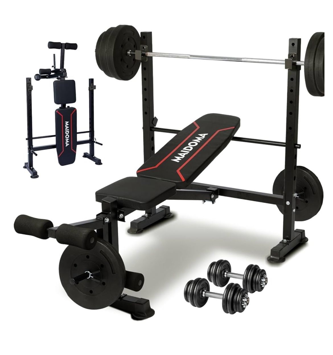 Bench Set with Leg Extension/Curl and Preacher Curl