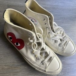 Comme De Garçon Converse Size 5