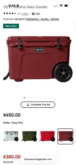 YETI Tundra Haul Cooler
