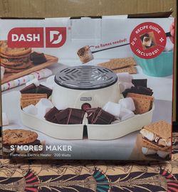 Dash S'mores Maker Flameless Electric Heater