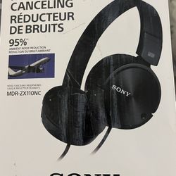 Sony Headphones MDR-ZX110NC