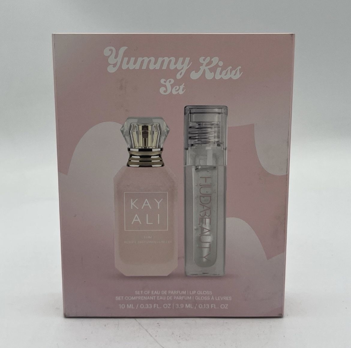 KAYALI Yummy Kiss Set Yum Marshmallow & Lip Gloss New In Sealed Box *Authentic*