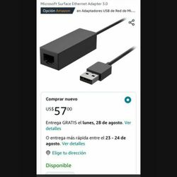 Microsoft Surface Ethernet Adapter 3,0 