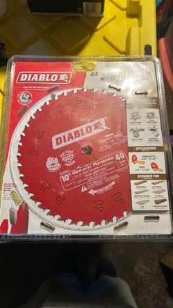 Diablo 10" 40-Tooth General Purpose Saw Blade