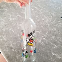 Ventage Mickey Wine Bottle