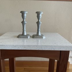 Poole Pewter Candlesticks