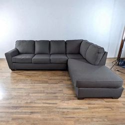 Dark Gray McDade Sectional Sofa from Living Spaces