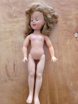 vintage 1950s Shirley Temple vinyl doll