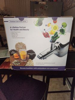 Stainless Angel electric press juicer