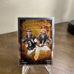 2024 Panini Phoenix - Treasured Tandems Joe Burrow, Ja'Marr Chase #TT-CIN