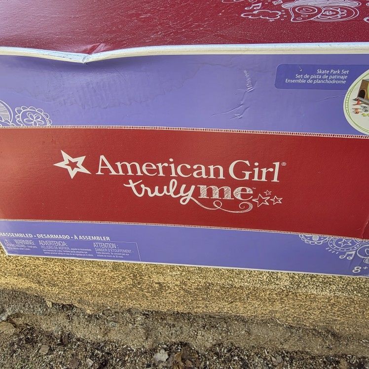 American Girl Doll Skateboard Ramp