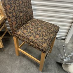 Three Counter Height Chairs