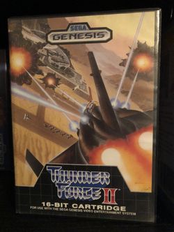 Thunder Force 2 for Sega Genesis. No manual.