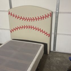 Twin Bed Frame and Headboard