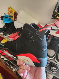 Ds Sz13 Black Infrared 6 (Nike Air)