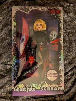 jakks Pacific doll haus dread Ghost face scream doll bedazzled bling mask limited 2026