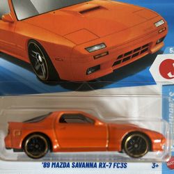 Hot Wheels 89 Mazda Savanna RX-7 FC3S