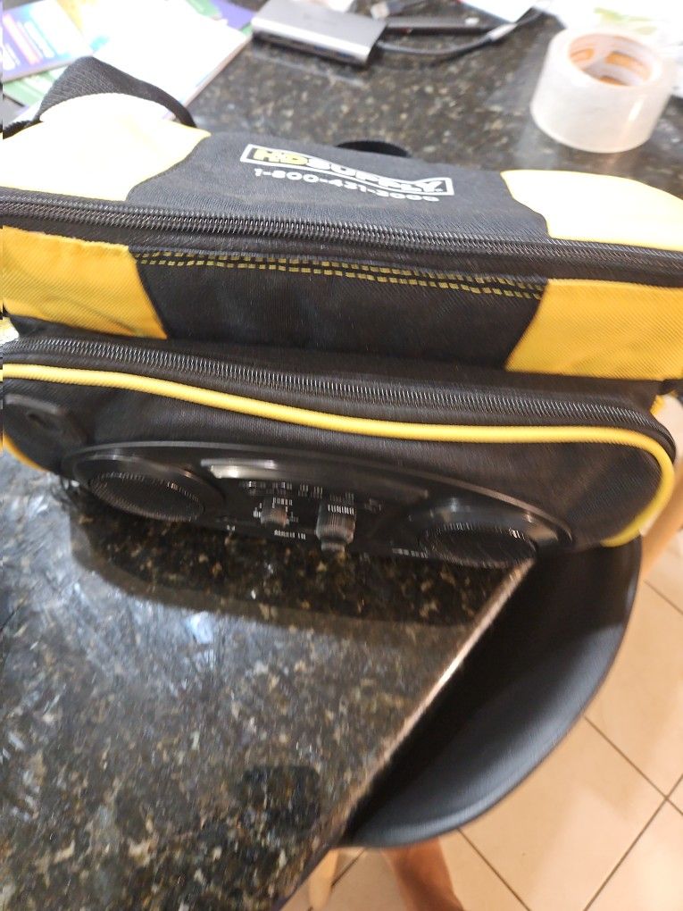 Lunch Box With Radio Built In
