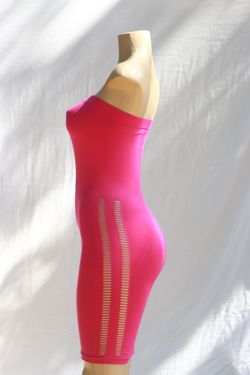 Pink Fitted Club Dress  (one size fits all) 