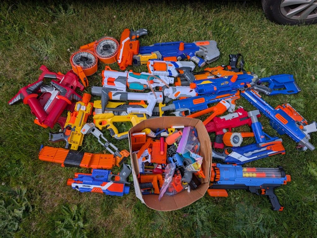 Huge Nerf Lot