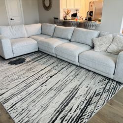 Beautiful Plush Sectional